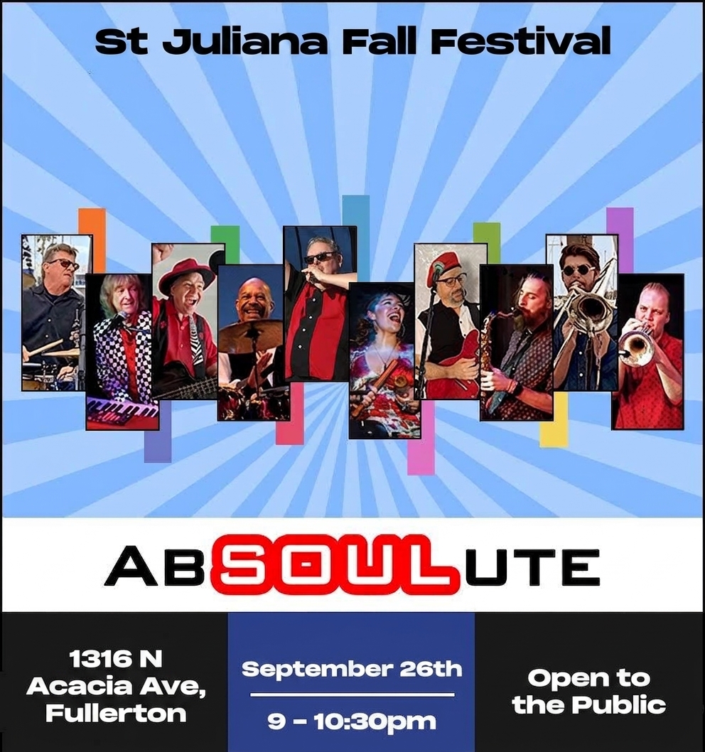 St Juliana Fullerton, Sept 26 2026